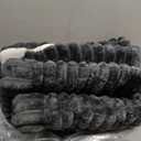 Smiry Couch Cover for Dogs Washable, Non Slip Fuzzy Pet Couch Covers for 3 Cushion Sofa Pet Friendly, Thick Soft Sofa Slipcovers Cushion Protector (Dark Grey, 27.6" x 70.9")