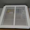Return Air Grille 14x14,Air Return Vent Cover for Ceiling and Wall,Steel HVAC A/C Vent Cover Grill Fits Duct Opening 14"W x 14"H,Holds 1" Thick AC Filter, For 14''W14''H-Duct Opening