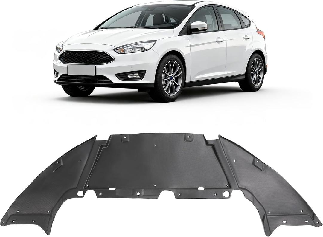 ALMULOO Engine Splash Shield Compatible with 2012-2014 Ford Focus SE SEL