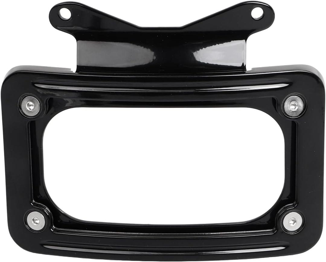 Black Curved License Plate Mount Bracket For Harley Touring Road Street Glide FLTRX FLHX 2010-2023,Road King Special FLHRXS 2017-2023