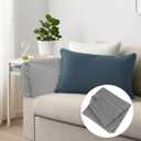 NOLITOY 2Pcs Chair Arm Protectors, Stretch Sofa Armrest Covers Made of Thick Fleece, Elastic Armchair Slipcover for Recliner & Sofa Protection, Anti-Slip Furniture Protector for Home & Office