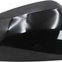Right Passenger Side Mirror Cap Cover Compatible with Lexus NX200t NX300 NX300h RX350 RX350L 2015-2022 Glossy Black Side Door Rearview Mirror Cover Replaces 87915-0E060