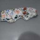 Miss Adola Silk Weighted Eye Mask - Microwave Eye Mask Heat and Cold Warm Compress for Sleeping Dry Eyes Pillow Soft Smooth Lavender Mulberry Silk Sleep Mask for Women Wife Mom - Flower