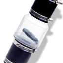 Silent Check Valve - 1 1/2 Check Valve for Condensate and Sewage Pipes -Loaded Flapper Durable Plastic Body, One-Way Drain Valve