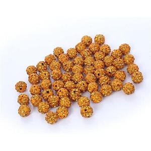 100 PCS/LOT Crystal Clay Disco Ball Pave Crystal Shamballa Beads Loose Beads DIY Jewelry Accessorys - (Color: B; Size: 12MM)