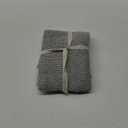 Bloomingville Cotton Waffle Weave Tea Towels (Set of 2), Grey, 2 Count