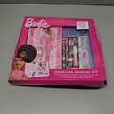 Barbie Sparkle Journal Set for Kids, Journal Kit with Stickers and Gems