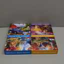 100 Piece Puzzles - 4 Themed Landscapes Large Piece Puzzles for Senior Adults Kids Puzzle Ages 5-8 Jigsaw Puzzle for Kids Ages 4-6 6-8 8-10 Year Old Educational Toys for Girls Boys 4-Pack