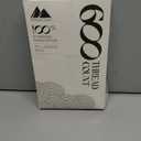 Mayfair Linen 100% Egyptian Cotton Pillow Cases King - 600 Thread Count Cotton Pillowcases Set of 2 (Blush), Soft & Breathable Extra Long Staple Sateen Weave Pillow Covers for King Size Pillows