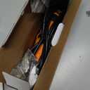 Sharp Pebble Electric Chainsaw Sharpener Kit - Comes with Chain Saw Sharpener Tool, 4 File Size Sharpening Wheel Bits, Angle Attachment, Wrench & eBook