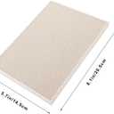 Tofficu Jewelry Soldering Board 7.87X5.62X0.51 Inch Heat Resistant Refractory Honeycomb Panel for Silver Copper Gold Welding Insulation and Crafting