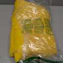 Fokitut 2 Pack Waterproof Rectangle Tablecloth, 90x132 Inch,Stain Resistant and Wrinkle Polyester Table Cloth, Fabric Table Cover for Kitchen Dining, Wedding, Party, Holiday Dinner-Yellow