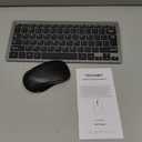 TECKNET Wireless Keyboard and Mouse Combo, Mini Cordless Computer Keyboard and Mouse Set 2.4GHz, Silent Adjustable 1600 DPI, Quiet Click, Lag-Free for Computer, Laptop, PC, Windows, Mac, Chrome OS(GS)