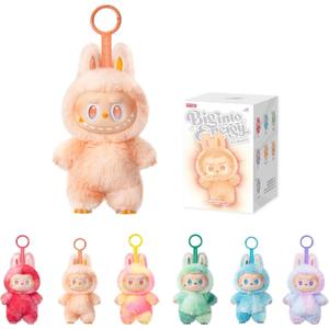 POP MART THE Monsters Big into Energy Series-Vinyl Plush Pendant Blind Box, Blind Box Figures, Random Design Action Figures Collectible Toys Home Decorations, Single Box