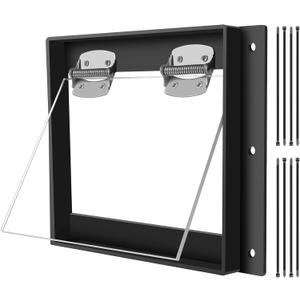 Raccoon One Way Door - Humane, Contactless Animal Excluder Trap - Raccoon One Way Eviction Door, Easy to Install & Weather-Resistant, Ideal for Squirrels, Skunks, Possums (8x10 inches)