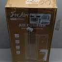 FreAire Air Purifier with Large PM2.5 Display 5-Color Air Quality Indicator