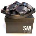 Black Men's SM NY Sandals, Size 10