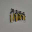 TOPLINE 4-piece Groove Joint Pliers Set with Bi-Material Handles, Tongue and Groove Pliers Set Included 12-in, 10-in, 8-in and 6-in, Perfect for Plumbing Repair and Basic Home Maintenance