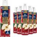 Glade Air Freshener Room Spray, Warm Apple & Spices, Odor Fighting to Deliver Long Lasting Freshness, 8 Oz, Count of 6