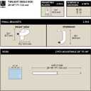 Umbra Twilight Curtain Rod Set Wrap Around Design Ideal for Blackout or Room Darkening Panels, 28 to 48 Inches, Nickel