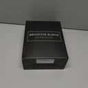 Amber Glass Hand and Dish Soap Dispenser Set by Brighter Barns - Modern Kitchen Decor & Accessories for Airbnb, RV, Office, Housewarming Gifts (Amber)