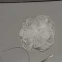 DRESHOW Fascinators Hat Tea Party Headwear Ribbons Feathers on a Headband and a Clip for Women (White)