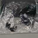 UIRWAY 9x18 FT Rectangular Pool Cover with Reflective Strips, Swimming Pool Cover for Above Ground Pool, Solar Cover Including Rope Tie and Luminous Ground Nails for Rectangular or Oval Pools