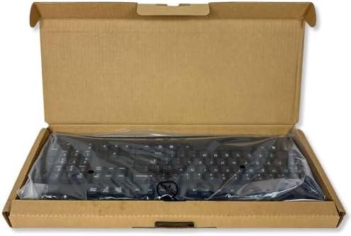 EbidDealz Replacement for Lenovo Black Traditional QWERTY Standard USB Wired Keyboard 1PSD50L80031 00XH688 SK-8827 KU-1619
