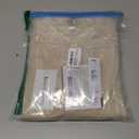 Mens Cotton Sleeveless Tank Tops Cut Off Muscle Gym T Shirts Running Beach Loose Fit Tees (Large, Ivory/Grey/Black)