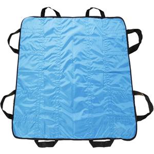 Positioning Bed Pad with Handles 48" X 40" Incontinence Mattress Bedding Protector Liner Underpad Straps for Easy Lift & Transfer Reusable Washable Hospital Quality