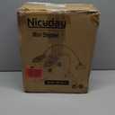 Niceday Steppers for Exercise, Stair Stepper with Resistance Bands, Mini Stepper with 300LBS Loading Capacity, Hydraulic Fitness Stepper with LCD Monitor