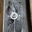 Creative Co-Op Rustic Bird Lamp with Rectangle Shade (Bronze)