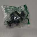 Suction Cup Hooks for Shower, Stainless Steel Suction Hook for Bathroom, Removable Towel Hooks for Kitchen Wall, Glass, Mirror, Tile, Looafh Hook for Hanging (Black*2)