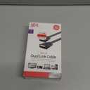GE Home Electrical GE DVI-D Dual Link Cable, 10 Foot Cable, Video, 1600 X 1200 and Higher, for PC, Digital Monitor or HDTV, Black, 34508