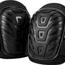 BALENNZ Professional Knee Pads for Work - Heavy Duty Foam Padding Gel Construction Knee Pads with Strong Double Straps  Comfortable Knee Protection for Indoor and Outdoor Use (Knee High)