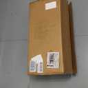 Skyflame 24" Round Fire Pit Glass Wind Guard, Thick & Clear Tempered Glass Flame Shield with Bracket & Feet, Fit for Outdoor Propane/Natural Gas Fire Pit/Table