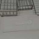 Consuemst Sponge Holder for Kitchen Sink - Auto Draining Sink Caddy Organizer with Detachable Rack, High Brush Holder, Kitchen Countertop Storage Accessories, Sand Nickel