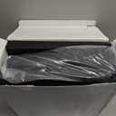 Zanch Heavy-Duty Dog Truck Seat Cover, Flat Solid Back Seat Extender for Multi Large Dogs, Hard-Base Supports 450 lb, Waterproof Hammock Protector, XL for Full-Size Crew Cab Trucks & SUVs, Black