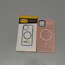 MOCCA Strong Magnetic for iPhone 11 Case,[Compatible with Magsafe][Glass Screen Protector+Camera Lens Protector] Slim Thin Shockproof Cover Case for iPhone 11 6.1 inch, Pink