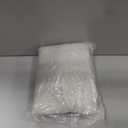 SUN+BLK Grenada Semi Sheer Inverted Pleat Curtain Panels with Coconut Button and Back Tabs, 2 Panels, Linen, 36x96