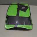 GORILLA GRIP Cat Carrier Travel Bag Up to 15 Lbs, Soft Collapsible Small Dog Carriers, Top and Side Entry Breathable Mesh, Grip Feet on Underside, Cozy Washable Waterproof Pad, Portable Kennel, Green (17.0"L x 11.0"W x 11.0"H)