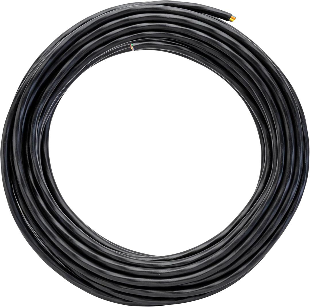 Orbit 57088 Underground Sprinkler Wire, 7-Strand Solid, 100 Ft, UF/UL Listed, Multi-color, 18-Gauge