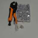 AnnYun Snap Button Kit, Heavy Duty Snap Fasteners Tools, Screw Snaps on Tools Included 1pc Snap Plier and 280 Pcs 15mm Stainless Snaps, Buttons Snap Fastener Tool for Boat Cover, Tarp, Canvas, Leather