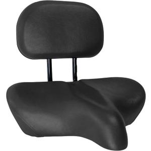 sixthreezero Bike Seat, Comfortable Bicycle Saddle Extra Large Wide Super Duper Max Cushion Comfort Seat for Men and Women (Black) sixthreezero Bike Seat, Comfortable Bicycle Saddle Extra Large Wide Super Duper Max Cushion Comfort Seat for Men and Women (Black)
