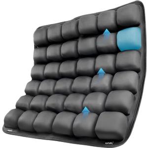 Sondur Travel Cushion for AirplaneAirplane Seat Cushion for Long Flights,Portable Inflatable 3D Air Cell Seat Cushion,Ergonomic,for Office & Car,Wheelchair