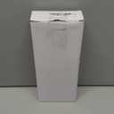 Homemory Real Wax LED Flameless Taper Candles with Timer, Dripless Fake Candlesticks with 3D Flickering Flame, 9.6 Inches White Window Candle for Fireplace Christmas Halloween