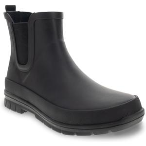 Western Chief Women's Waterproof Chelsea Rain Boot (6, Black)