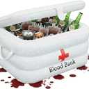 ArtCreativity Inflatable Cooler - Hospital-Inspired Inflatable Drink Cooler Holder Chills Beverage, Snacks - Blow Up Party Decorations - Nurse Graduation Decorations