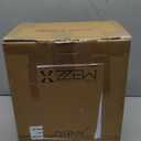 A1P Mini-ITX Case, Micro ITX PC Case, Mini Computer Case in Black Color, Full Aluminum Small Gaming Case with 3.0 Dual Reverse PCI Riser Cable