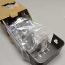 Voldra Shower Caddy Suction Cup, 2 Pack Shower Shelves for Inside Shower No Drilling, Aluminum Suction Showers Organizer with Towel Bar & Hooks Removable Bathroom Shelf Storage Rack(Gray)